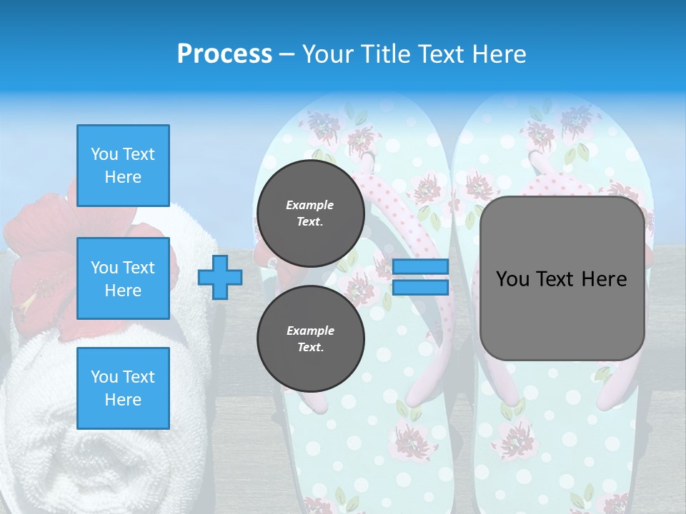 Exotic Footwear Accessory PowerPoint Template