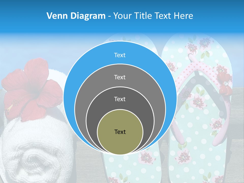 Exotic Footwear Accessory PowerPoint Template