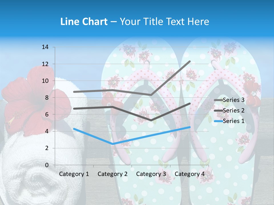Exotic Footwear Accessory PowerPoint Template
