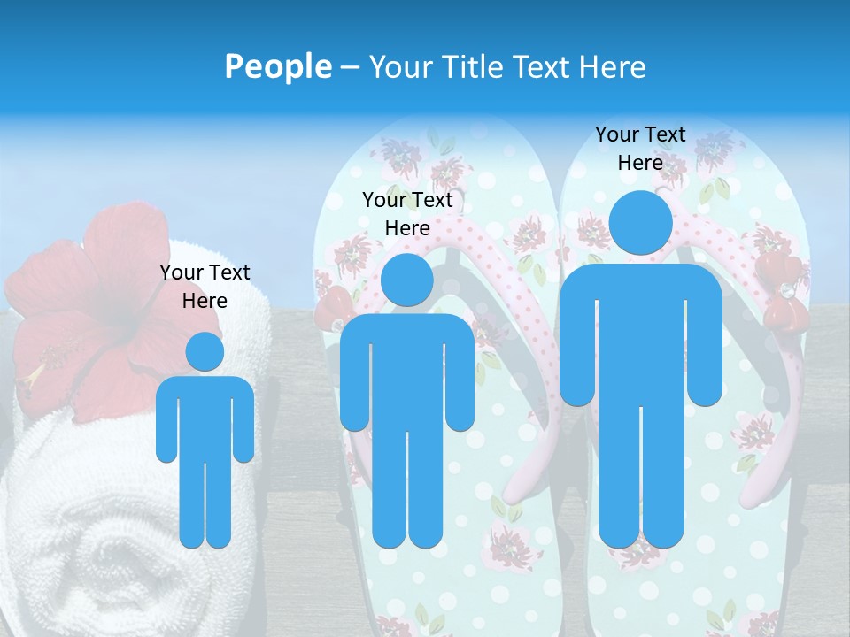 Exotic Footwear Accessory PowerPoint Template