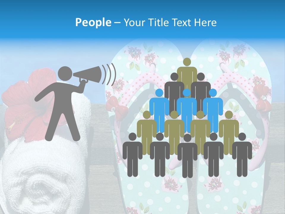 Exotic Footwear Accessory PowerPoint Template