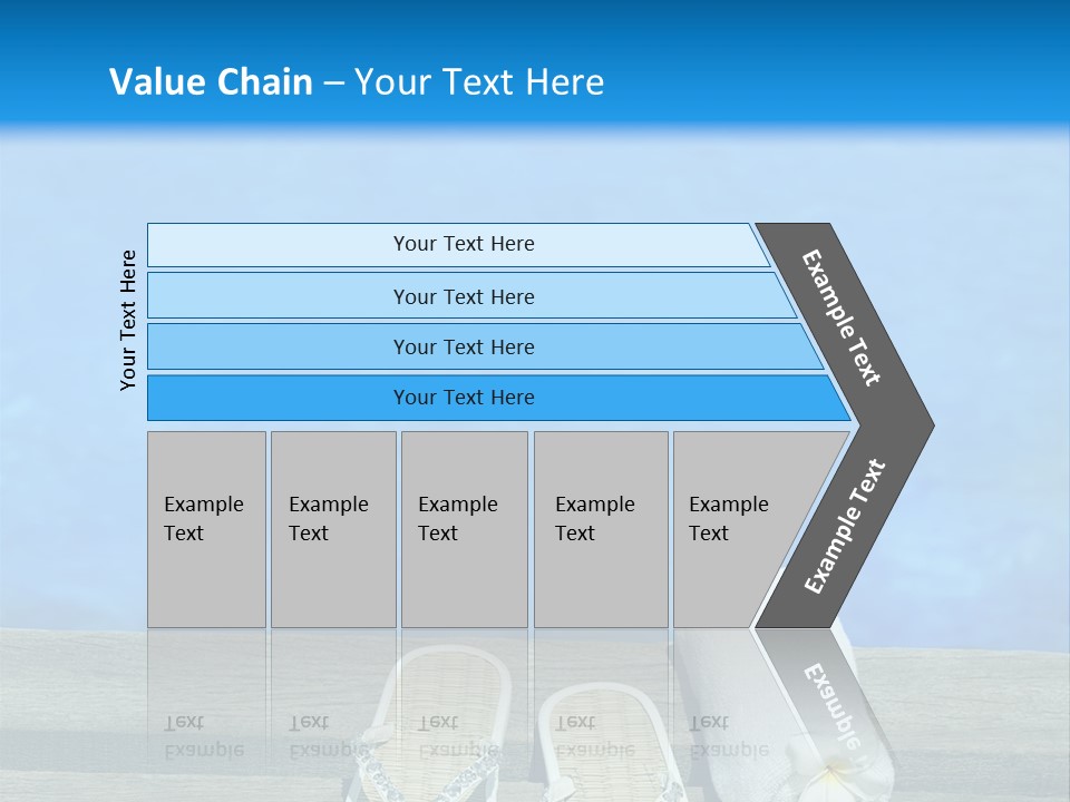 Relax Flower Pool PowerPoint Template