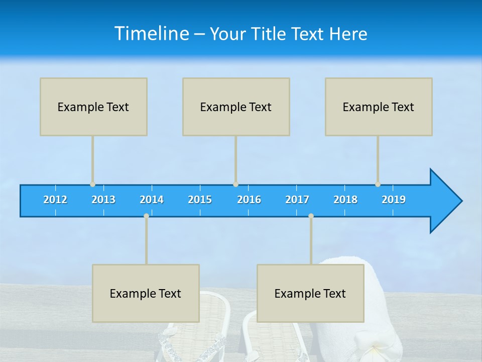 Relax Flower Pool PowerPoint Template