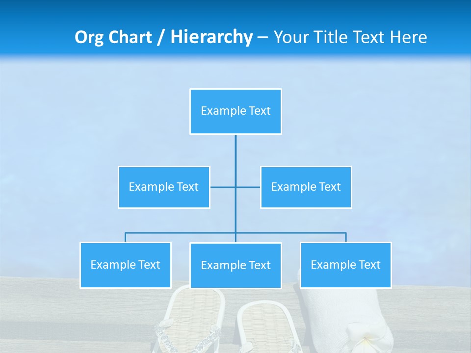 Relax Flower Pool PowerPoint Template