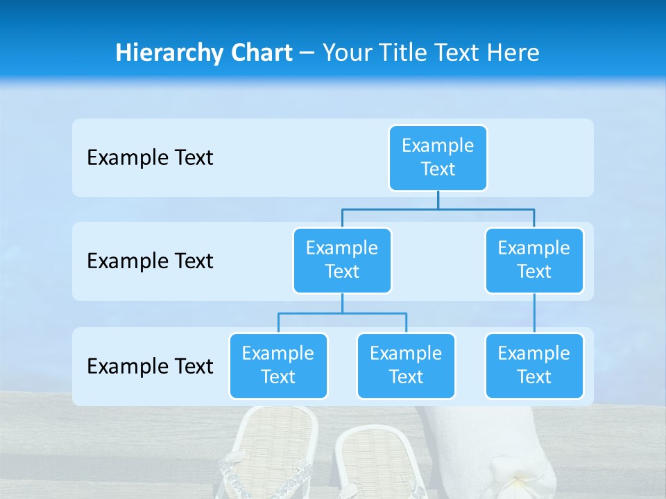 Relax Flower Pool PowerPoint Template