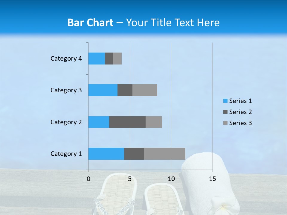 Relax Flower Pool PowerPoint Template