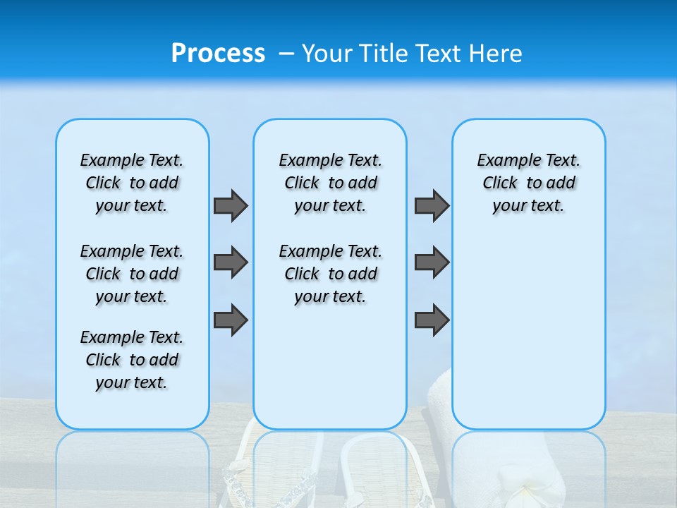 Relax Flower Pool PowerPoint Template