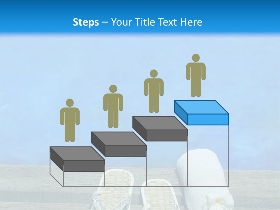 Relax Flower Pool PowerPoint Template