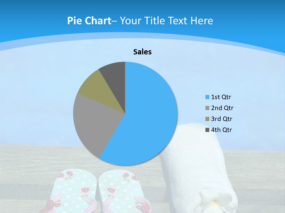 Colour Clothing Ocean PowerPoint Template