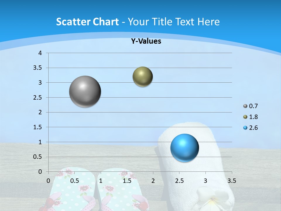 Colour Clothing Ocean PowerPoint Template