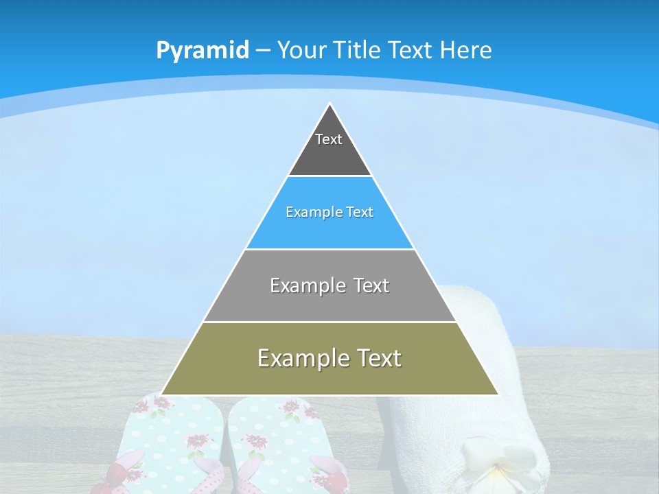 Colour Clothing Ocean PowerPoint Template