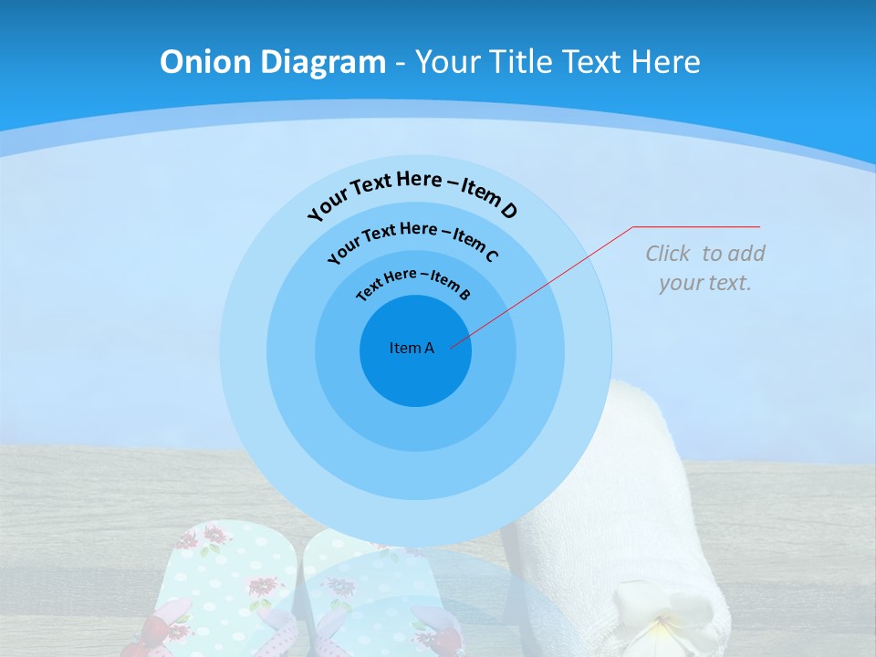 Colour Clothing Ocean PowerPoint Template