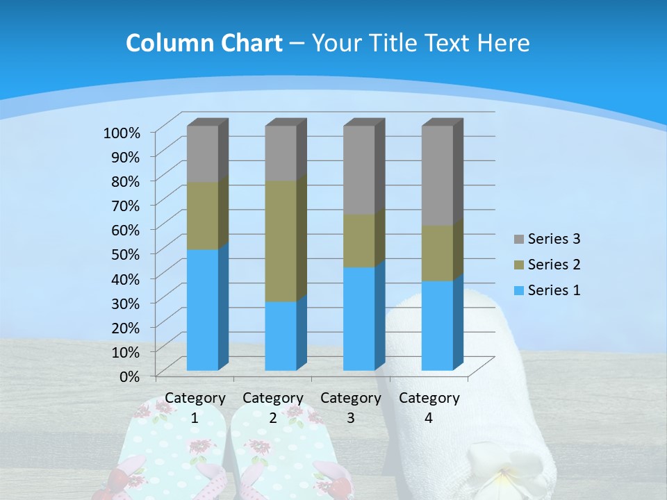 Colour Clothing Ocean PowerPoint Template