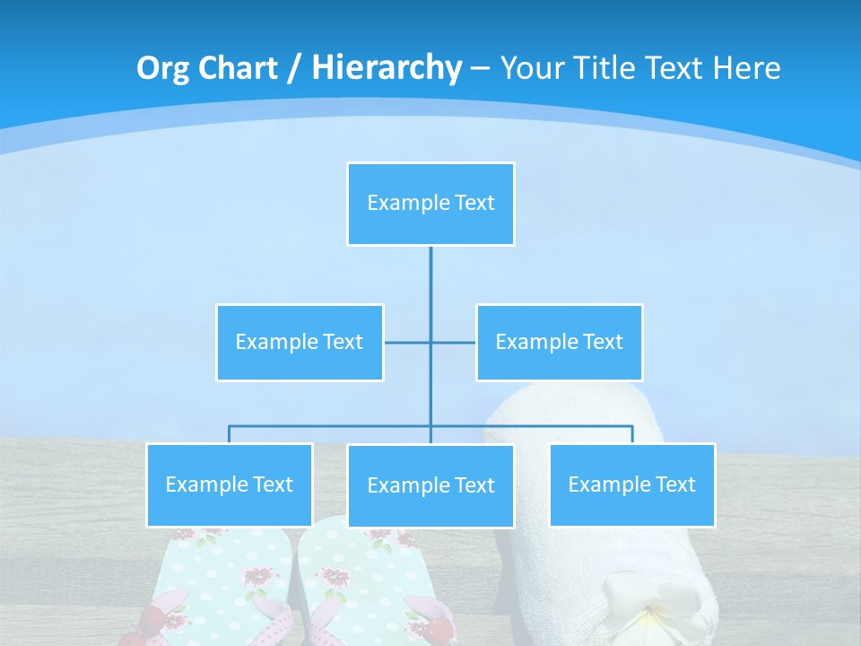 Colour Clothing Ocean PowerPoint Template