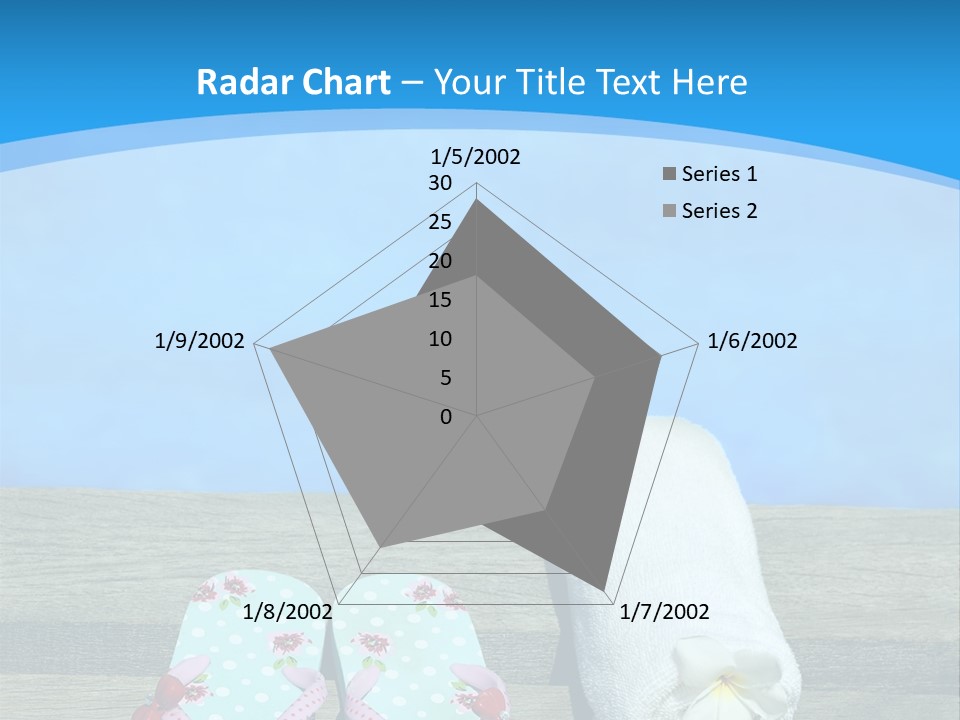 Colour Clothing Ocean PowerPoint Template