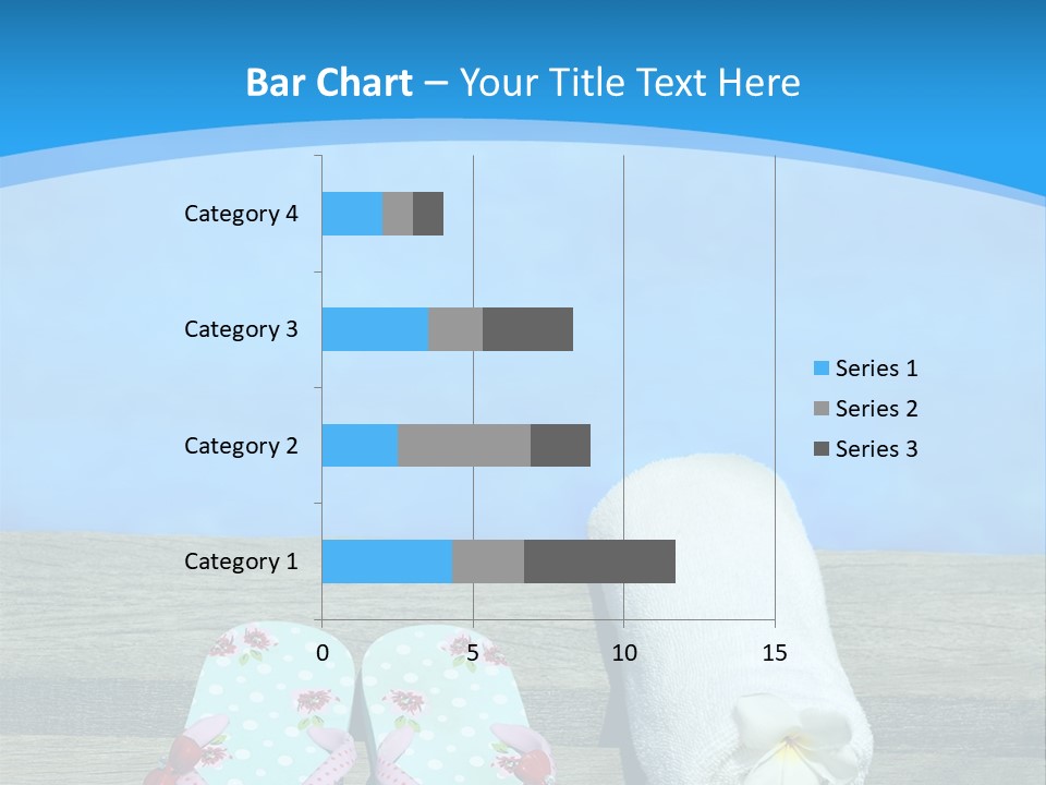 Colour Clothing Ocean PowerPoint Template