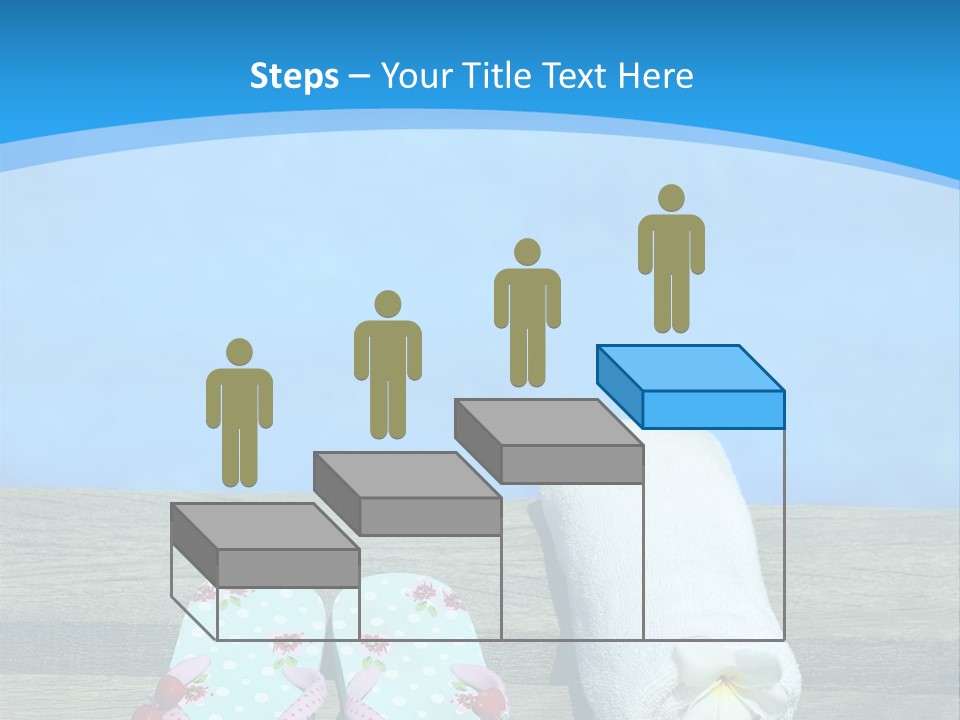 Colour Clothing Ocean PowerPoint Template