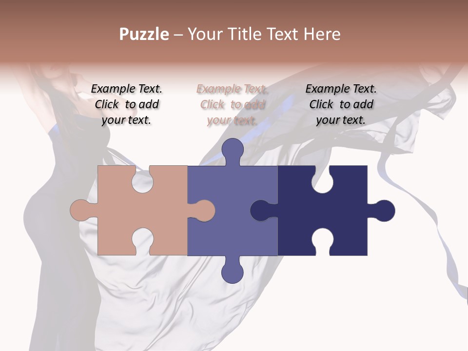 Model Sensual Female PowerPoint Template