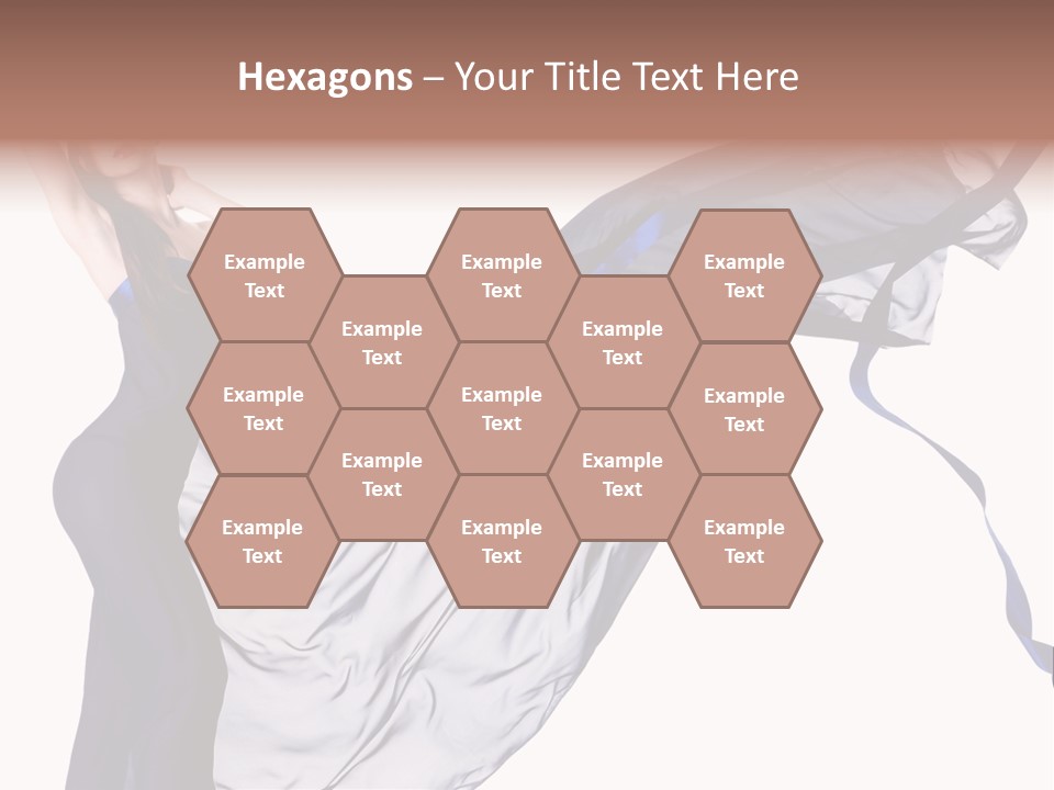 Model Sensual Female PowerPoint Template