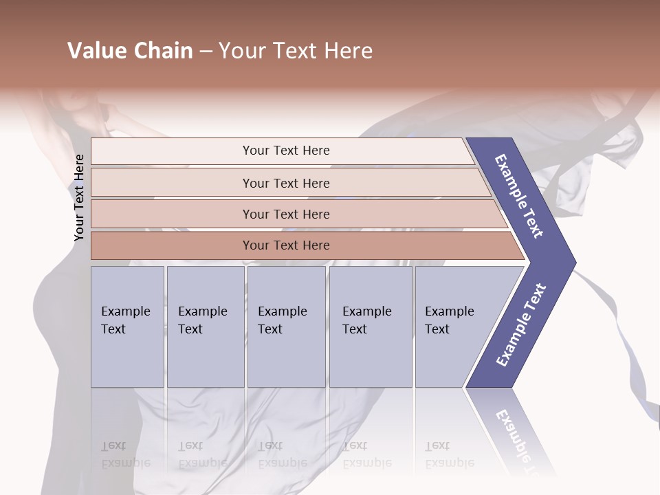 Model Sensual Female PowerPoint Template