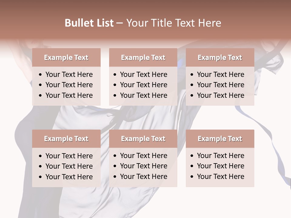 Model Sensual Female PowerPoint Template