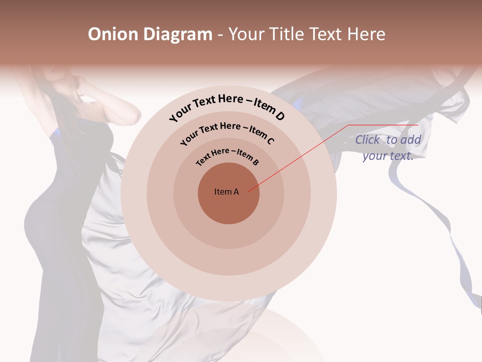 Model Sensual Female PowerPoint Template