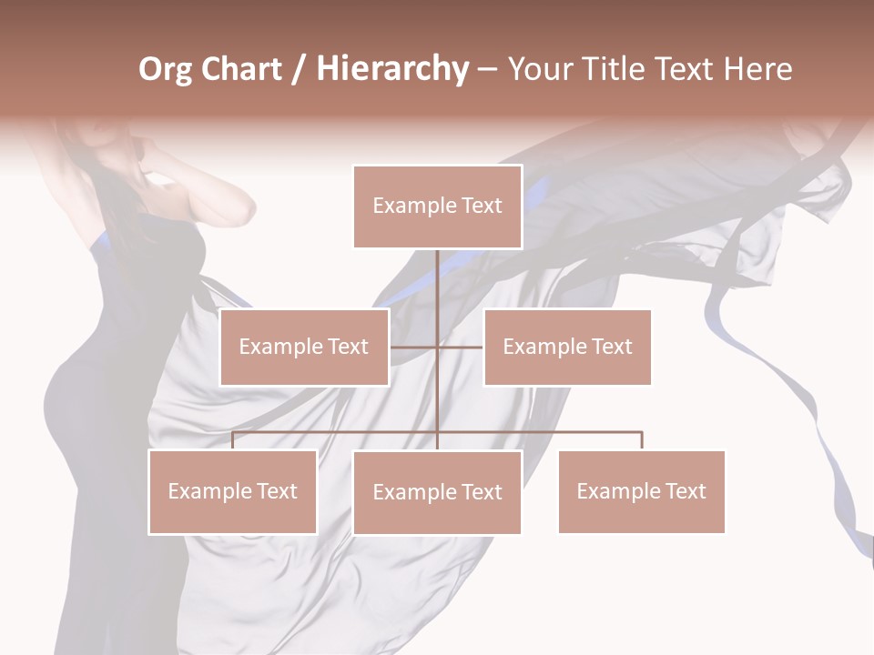 Model Sensual Female PowerPoint Template