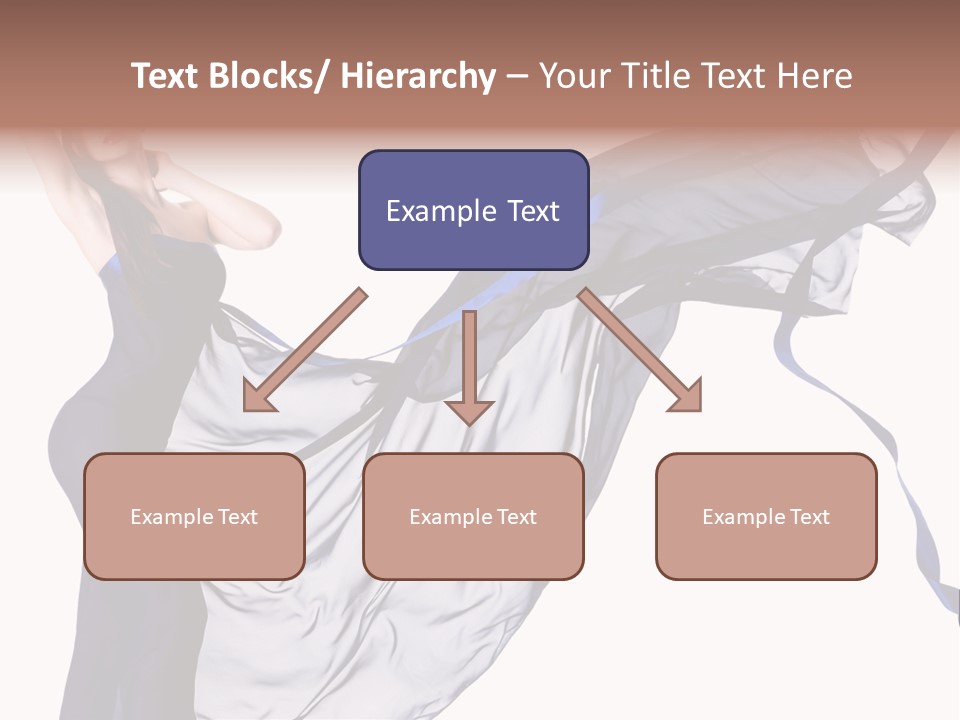 Model Sensual Female PowerPoint Template