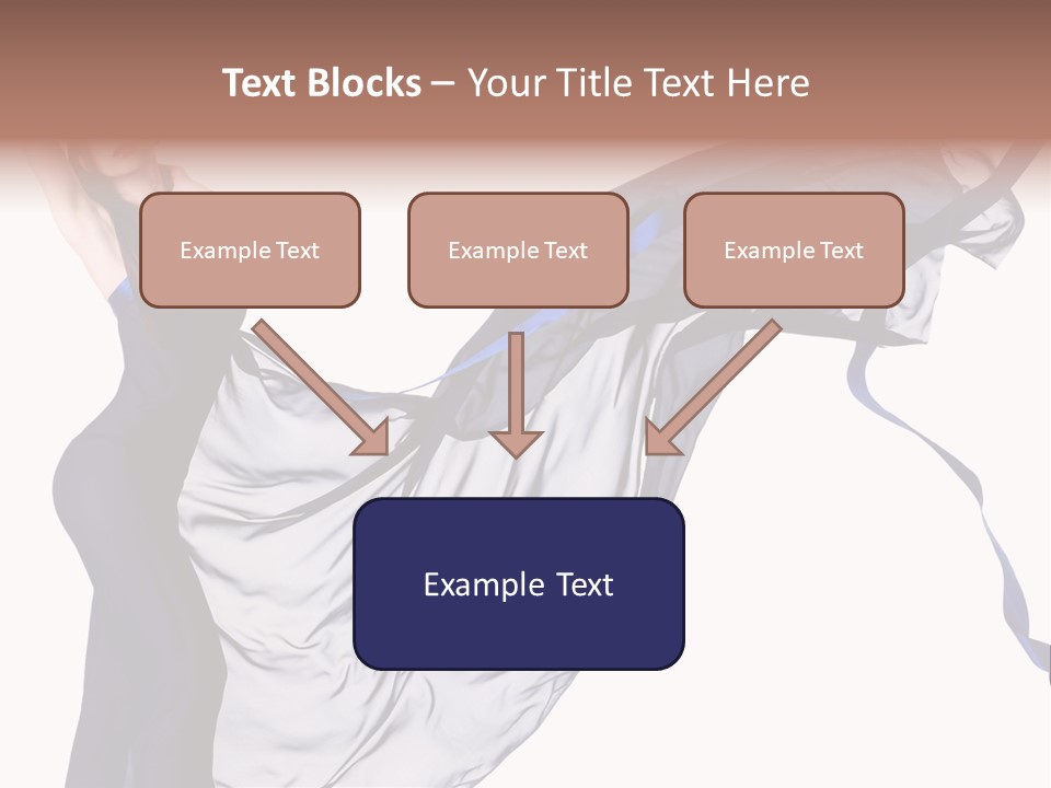 Model Sensual Female PowerPoint Template