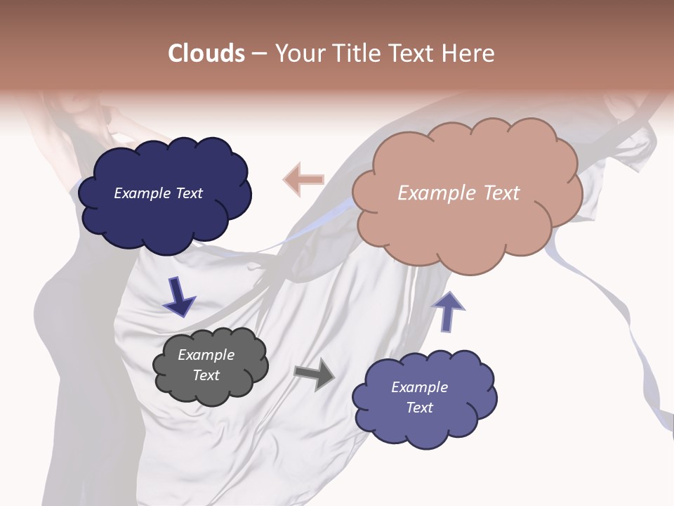Model Sensual Female PowerPoint Template