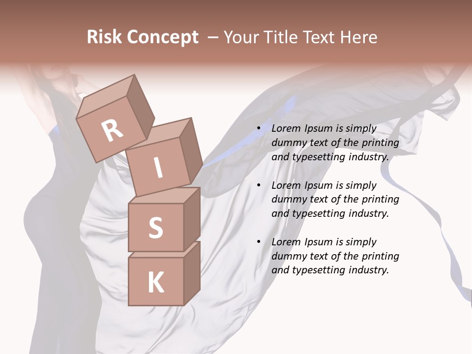 Model Sensual Female PowerPoint Template