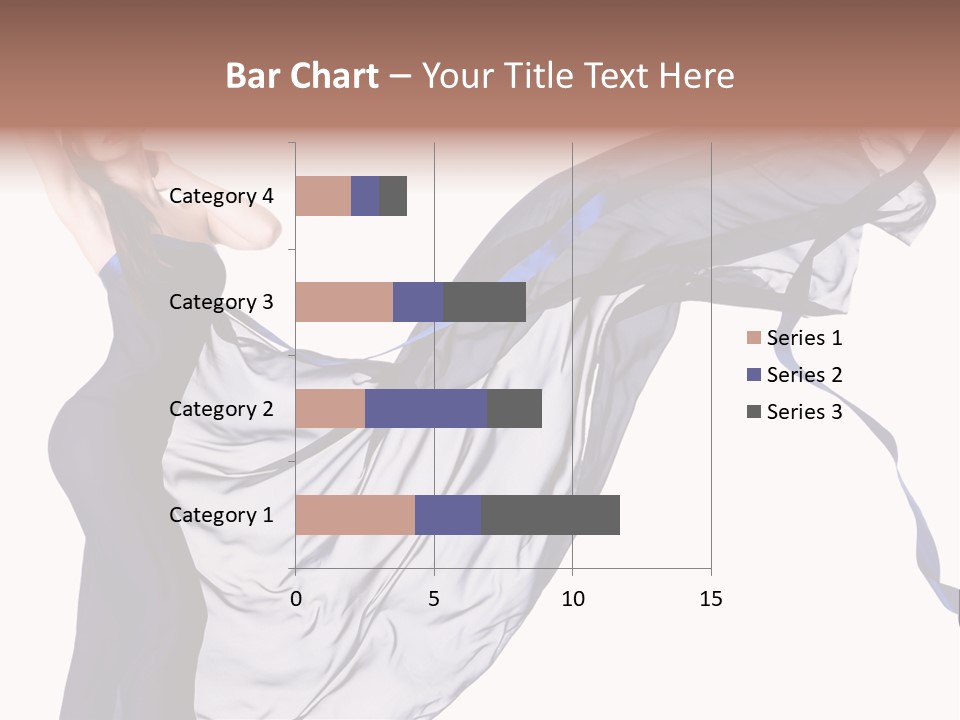 Model Sensual Female PowerPoint Template