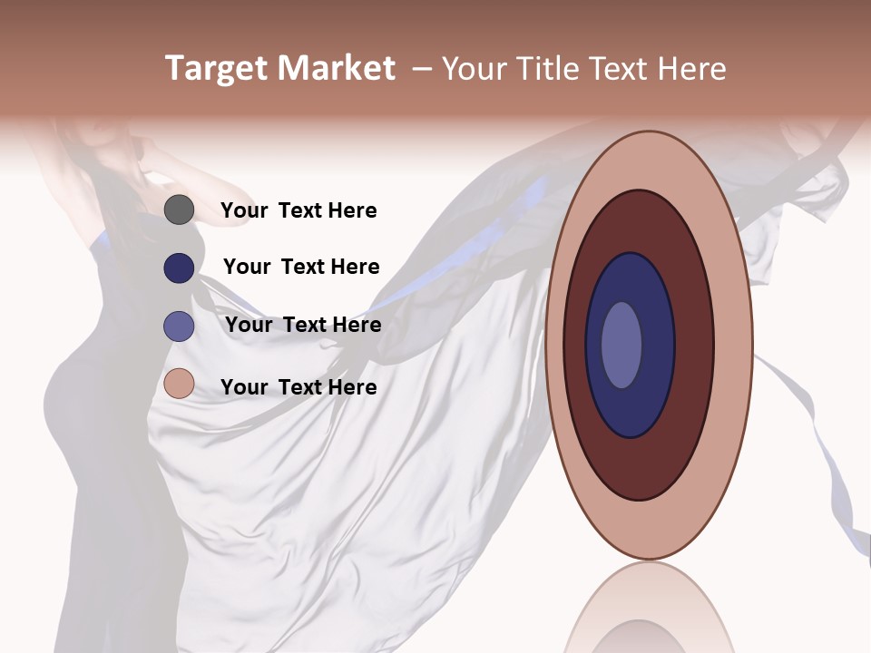 Model Sensual Female PowerPoint Template