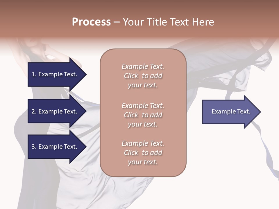 Model Sensual Female PowerPoint Template