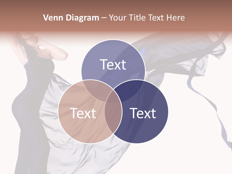 Model Sensual Female PowerPoint Template