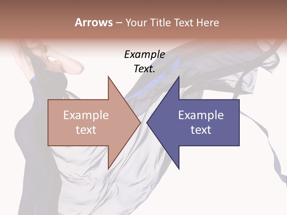 Model Sensual Female PowerPoint Template