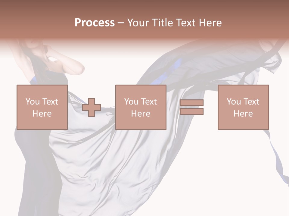 Model Sensual Female PowerPoint Template