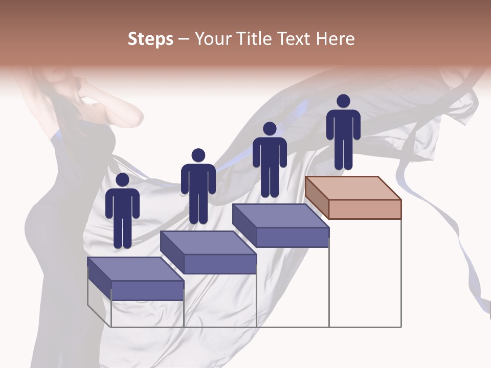 Model Sensual Female PowerPoint Template