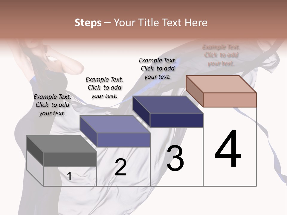 Model Sensual Female PowerPoint Template