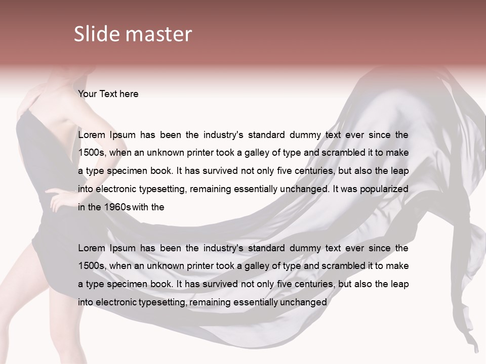 Shop Customer Beauty PowerPoint Template