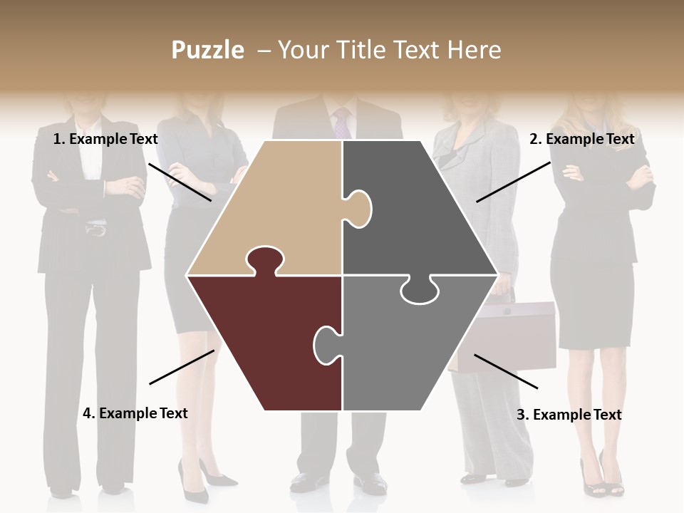 Happy Girl Human PowerPoint Template