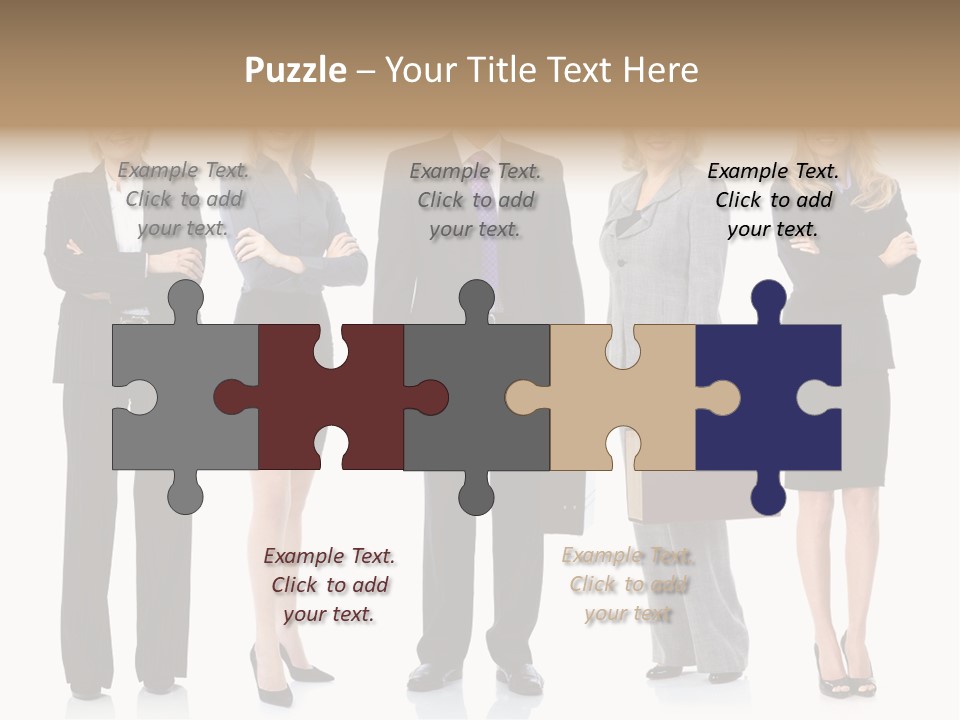 Happy Girl Human PowerPoint Template