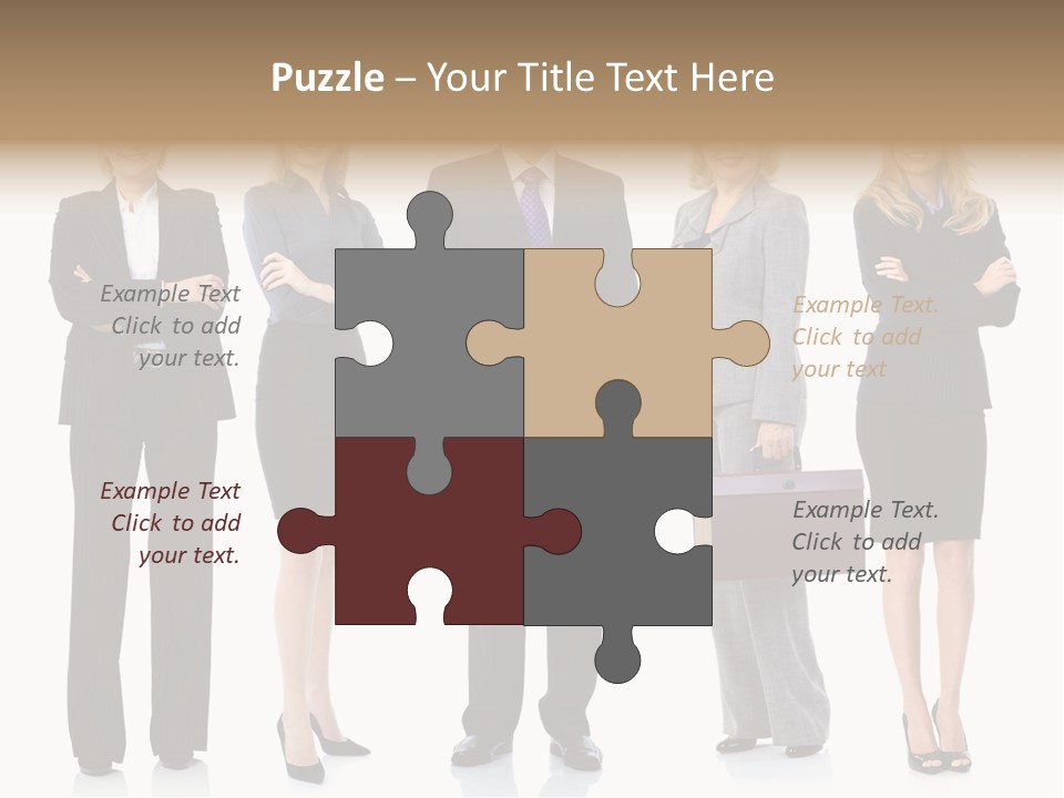 Happy Girl Human PowerPoint Template