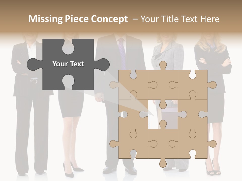 Happy Girl Human PowerPoint Template