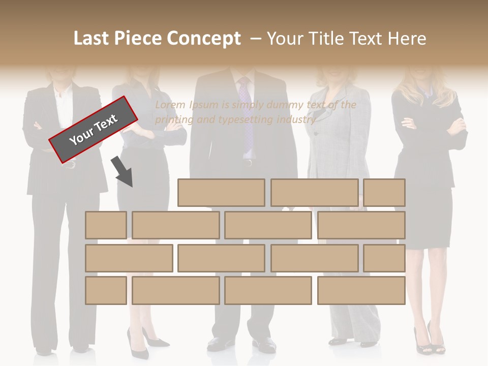 Happy Girl Human PowerPoint Template