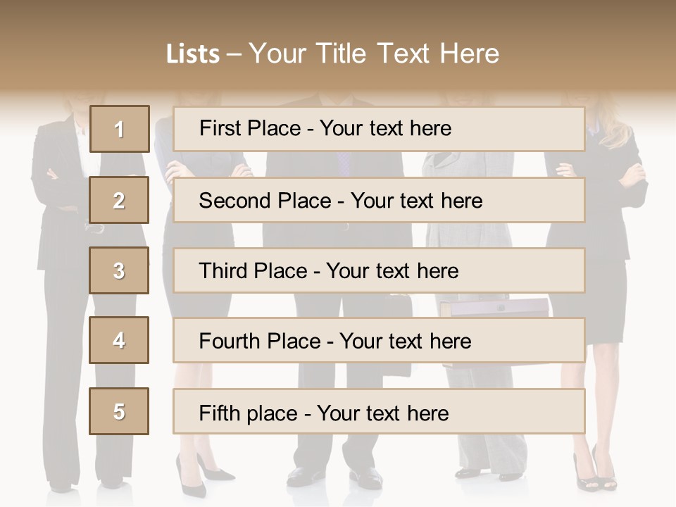 Happy Girl Human PowerPoint Template