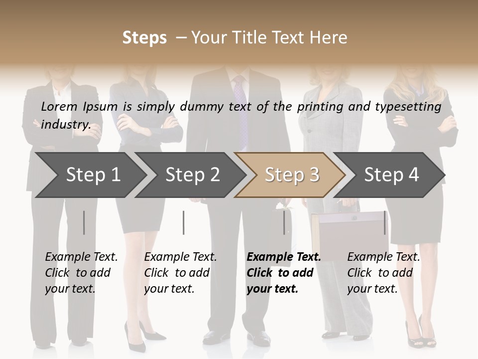 Happy Girl Human PowerPoint Template