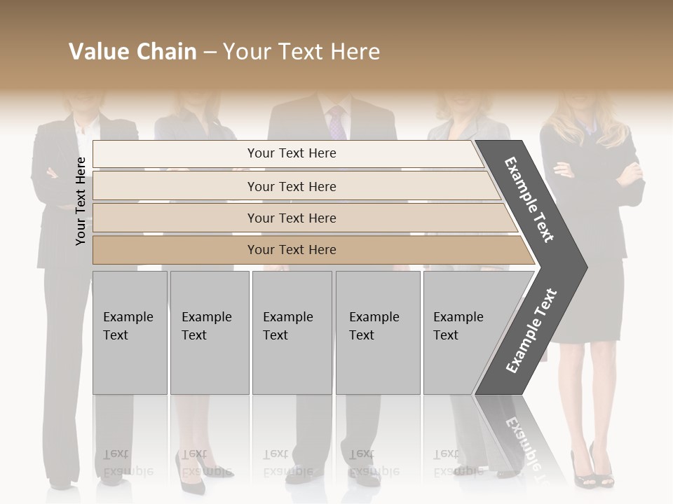 Happy Girl Human PowerPoint Template