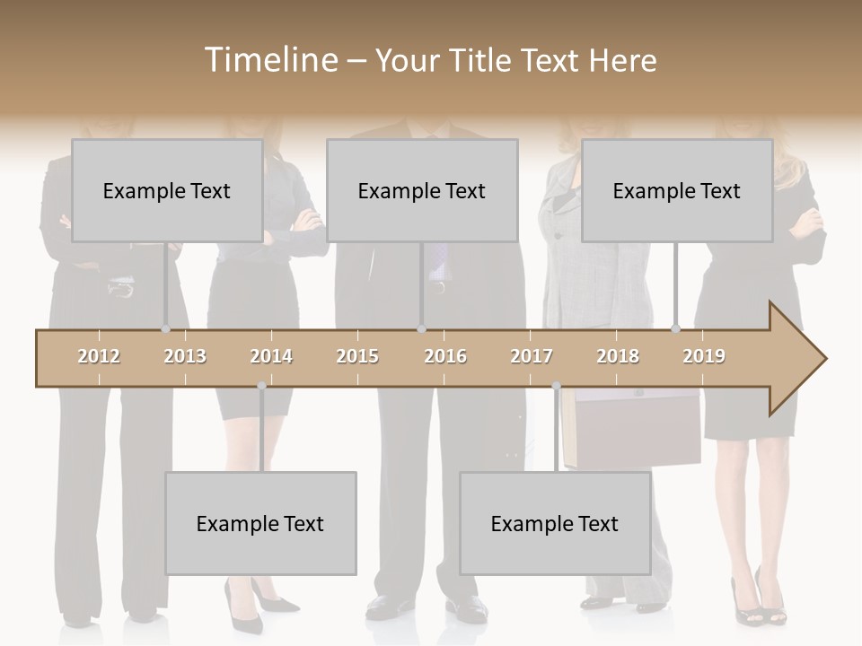 Happy Girl Human PowerPoint Template