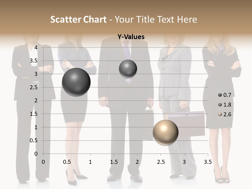 Happy Girl Human PowerPoint Template